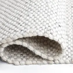 Tapis Intérieurs/Extérieurs - Orta Wool Look (gris clair)