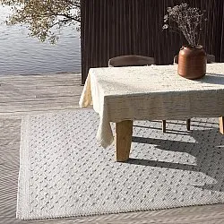 Tapis Intérieurs/Extérieurs - Todi Wool Look (gris/beige)