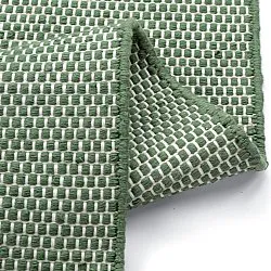 Tapis Intérieurs/Extérieurs - Coastal Wool Look (vert/blanc)