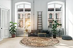 Tapis rond - Siliana (beige)