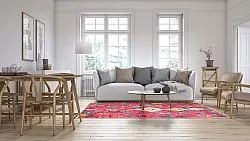 Tapis Wilton - Misare (rose/multicolore)