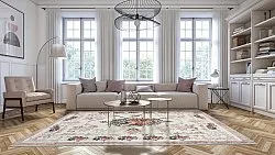 Tapis Wilton - Delpha (beige/multicolore)