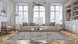 Tapis Wilton - Denizli (bleu)