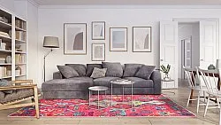 Tapis Wilton - Misare (rose/multicolore)