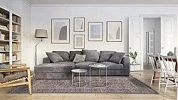 Tapis Wilton - Vinadio (marron/doré)
