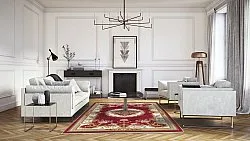 Tapis Wilton - Marand (rouge)