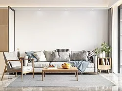 Tapis en laine - Bibury (gris clair)