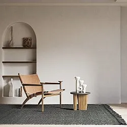 Tapis en laine - Clovelly (gris foncé)