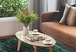 Tapis à poils longs - Cosy (vert foncé)