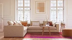 Tapis Wilton - Asti (rouge)