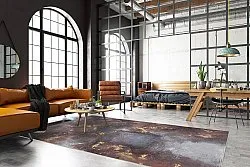 Tapis Wilton - Sanza (gris/multicolore)