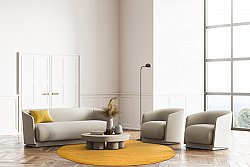 Tapis rond - Hamilton (Saffron)