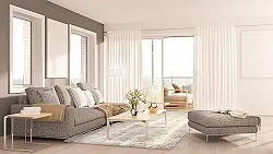 Tapis en laine - Ives (beige)
