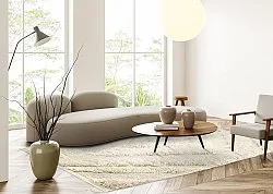 Tapis en laine - Jolie (blanc cassé)