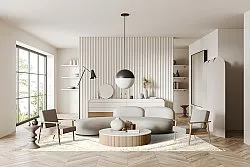 Tapis en laine - Jolie (blanc cassé)