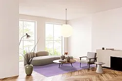 Tapis en laine - Hamilton (violet)