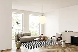 Tapis d’intérieur et d’extérieur - Otto (noir)
