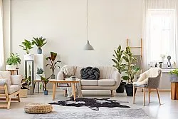 Tapis Wilton - Valetta (noir/blanc)
