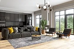 Tapis moelleux - Rostock (gris)