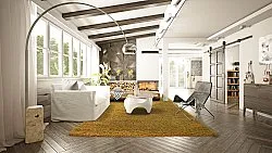 Tapis moelleux - Zoe (ocre)