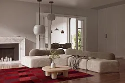 Tapis Wilton - Samadet (rouge)