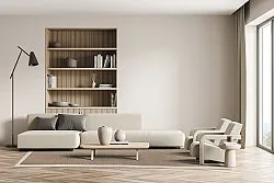 Tapis en sisal - Agave (beige/gris)