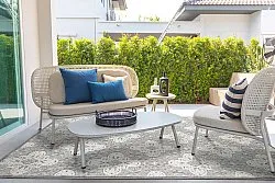 Shaggy Intérieur-Extérieur - Hampton (gris)