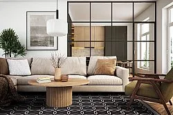 Tapis d’intérieur et d’extérieur - Dewey (noir)