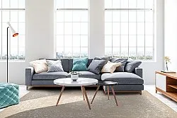 Tapis d’intérieur et d’extérieur - Ellstin (beige)