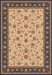 Tapis Wilton - Angelica (beige/bleu marine)