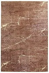 Tapis Wilton - Nara (marron/doré)