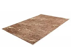 Tapis Wilton - Nara (marron/doré)