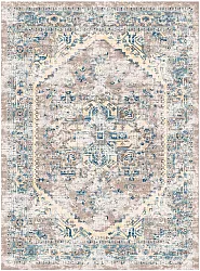 Tapis Wilton - Javis (bleu/multicolore)