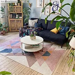 Tapis Wilton - Jeral (beige/multicolore)