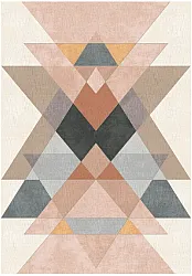 Tapis Wilton - Jeral (beige/multicolore)