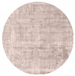 Tapis rond - Jodhpur Special Luxury Edition Viscose (gris clair/beige)