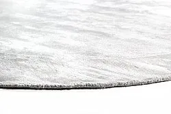 Tapis ovale en viscose - Jodhpur Special Luxury Edition (blanc cassé)