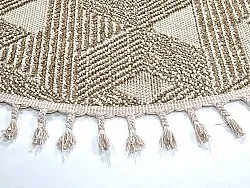 Tapis rond - Intérieur/Extérieur Lennon (beige)