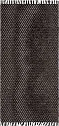 Tapis en plastique et fil - Horredsmattan Julie Mix (noir)