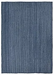 Tapis en jute - Amasia (bleu)