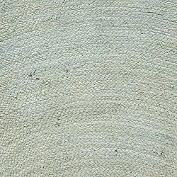 Tapis rond en jute - Amasia (gris)