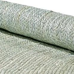 Tapis rond en jute - Amasia (gris)