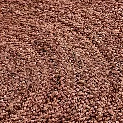 Tapis rond en jute - Amasia (châtaigne)