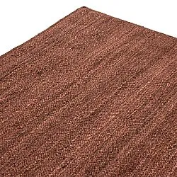 Tapis en jute - Amasia (châtaigne)