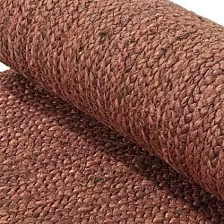 Tapis en jute - Amasia (châtaigne)