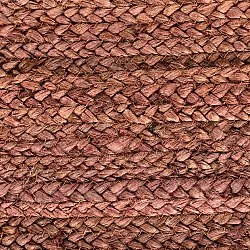 Tapis en jute - Amasia (châtaigne)