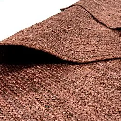 Tapis en jute - Amasia (châtaigne)