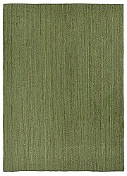 Tapis en jute - Amasia (vert militaire)