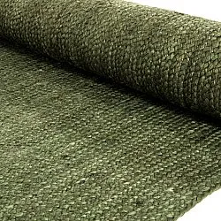 Tapis en jute - Amasia (vert militaire)