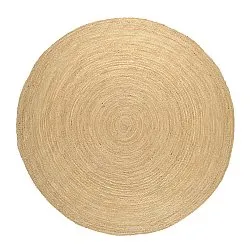 Tapis rond en jute - Amasia (naturel)